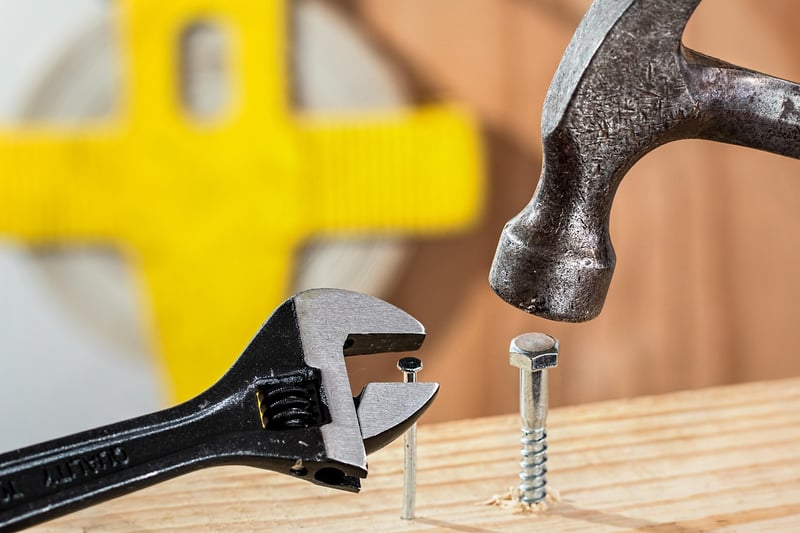 Hammer and nails
